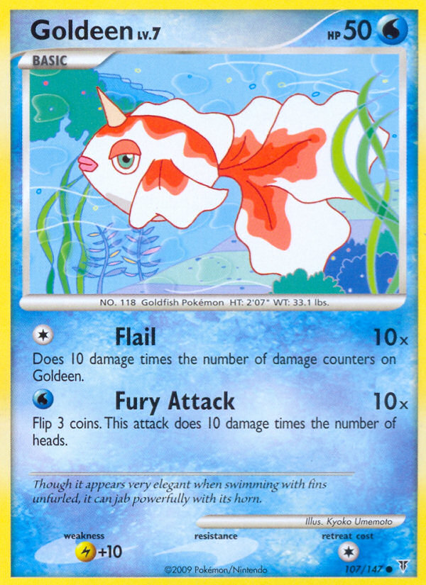 Goldeen (107/147) [Platinum: Supreme Victors] | Tabernacle Games