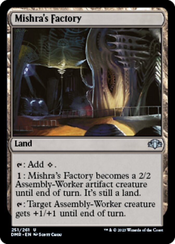 Mishra's Factory [Dominaria Remastered] | Tabernacle Games