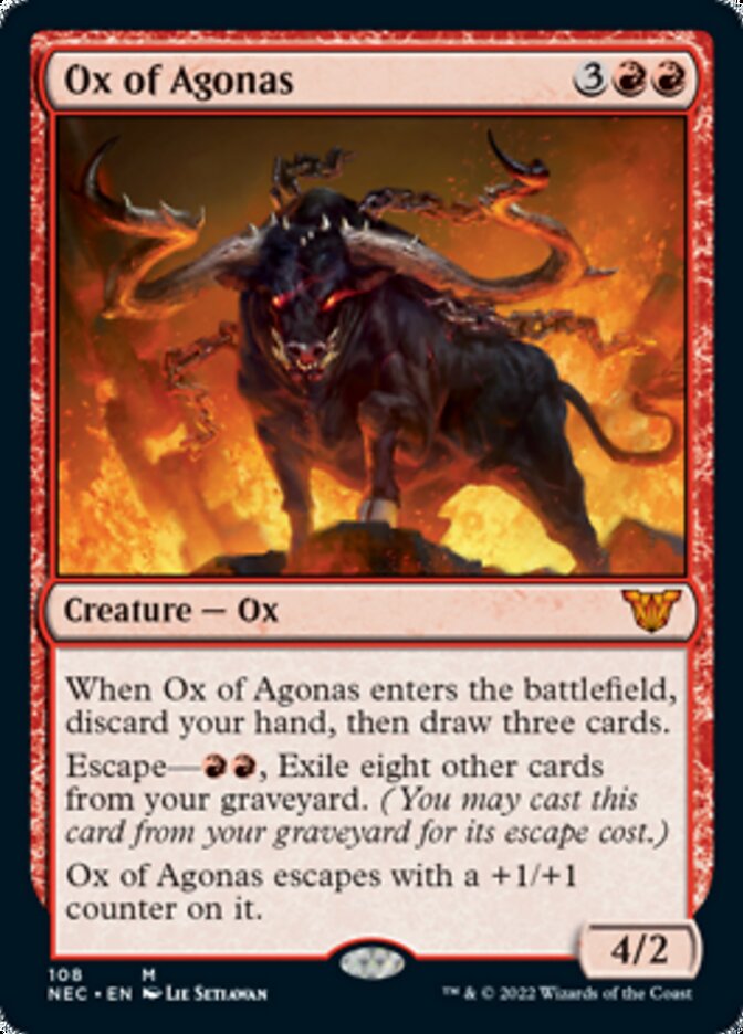 Ox of Agonas [Kamigawa: Neon Dynasty Commander] | Tabernacle Games