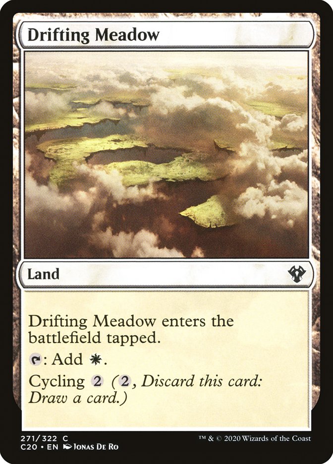 Drifting Meadow [Commander 2020] | Tabernacle Games