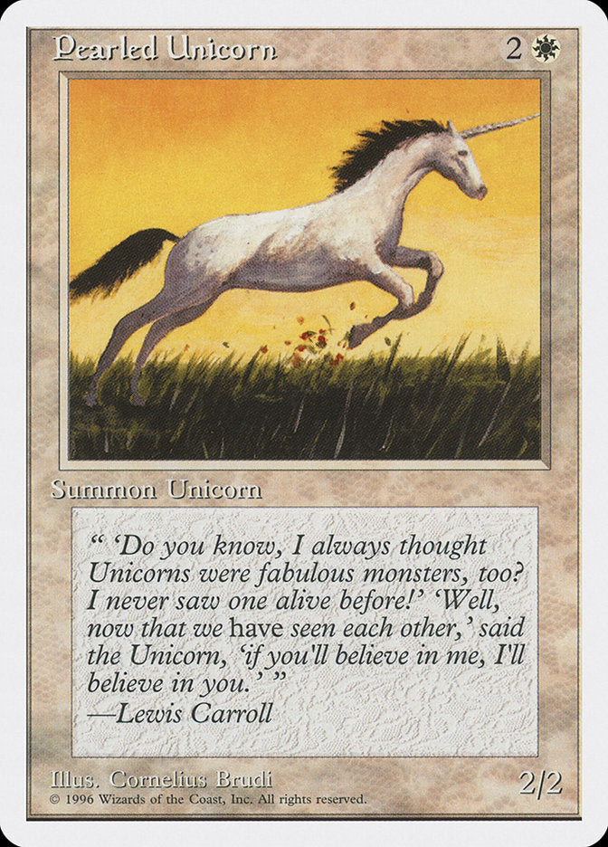 Pearled Unicorn [Introductory Two-Player Set] | Tabernacle Games