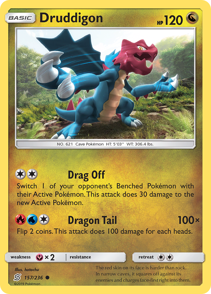 Druddigon (157/236) [Sun & Moon: Unified Minds] | Tabernacle Games