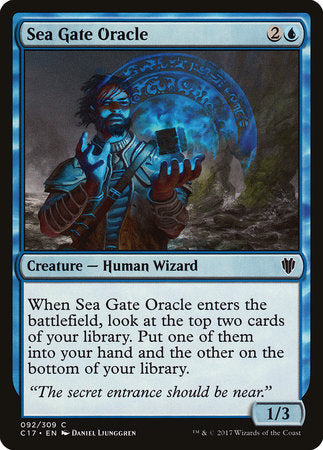 Sea Gate Oracle [Commander 2017] | Tabernacle Games