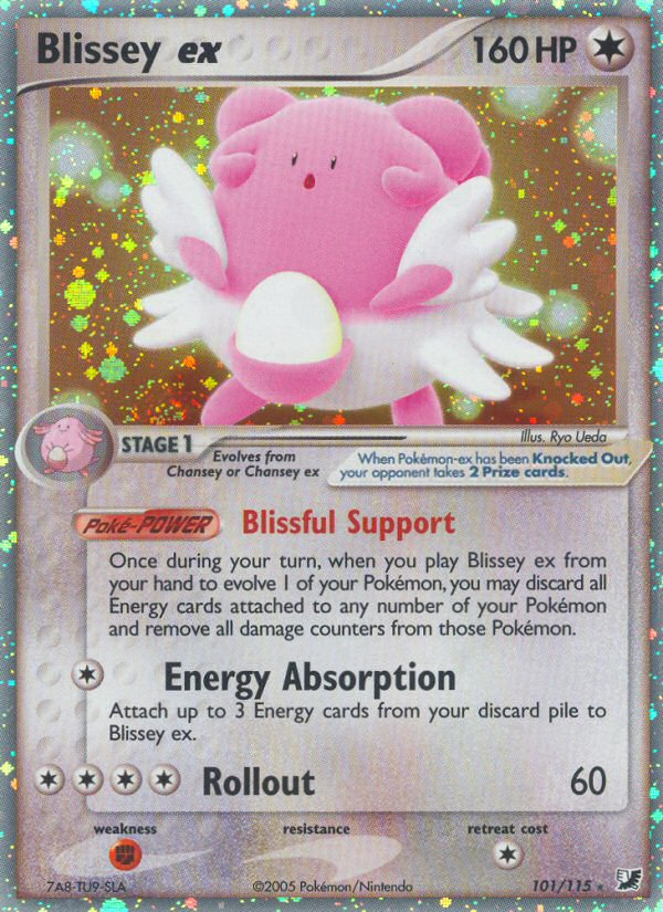 Blissey ex (101/115) [EX: Unseen Forces] | Tabernacle Games
