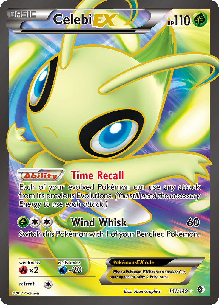 Celebi EX (141/149) [Black & White: Boundaries Crossed] | Tabernacle Games