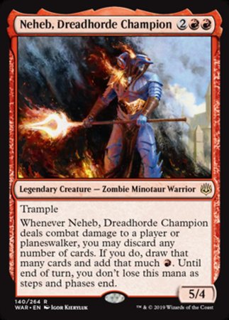 Neheb, Dreadhorde Champion [War of the Spark] | Tabernacle Games