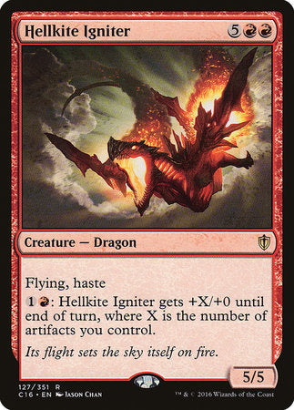 Hellkite Igniter [Commander 2016] | Tabernacle Games