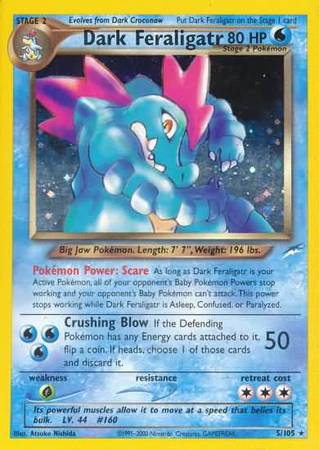 Dark Feraligatr (5/105) [Neo Destiny Unlimited] | Tabernacle Games