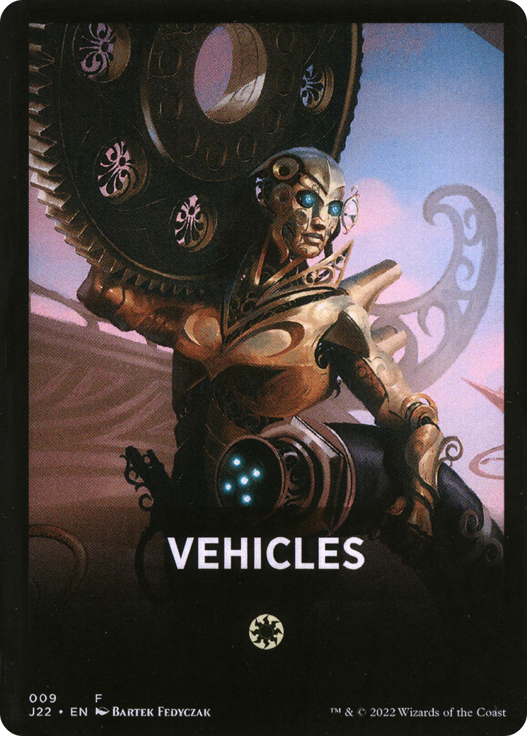 Vehicles Theme Card [Jumpstart 2022 Front Cards] | Tabernacle Games
