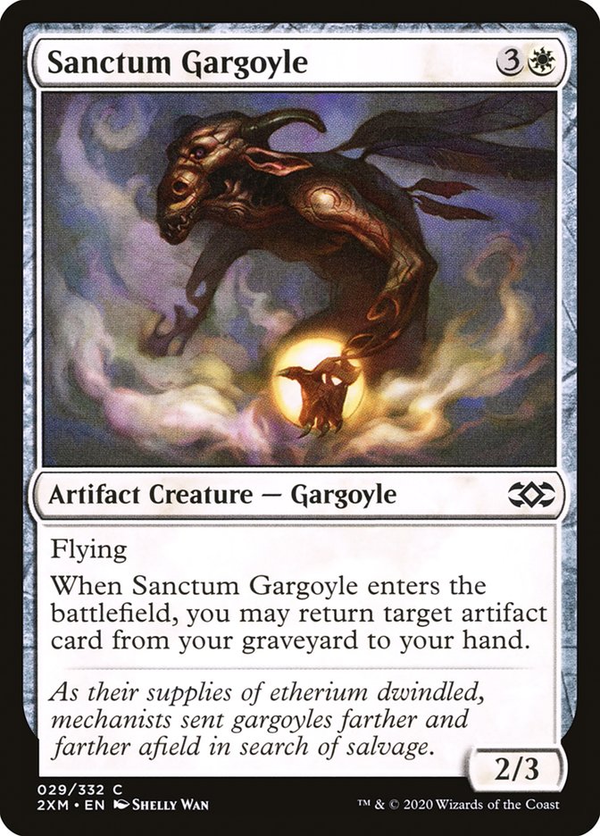 Sanctum Gargoyle [Double Masters] | Tabernacle Games