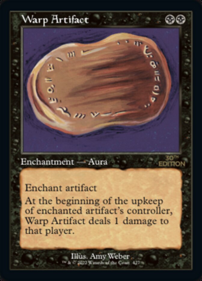 Warp Artifact (Retro) [30th Anniversary Edition] | Tabernacle Games