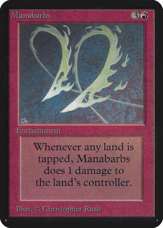 Manabarbs [Limited Edition Alpha] | Tabernacle Games