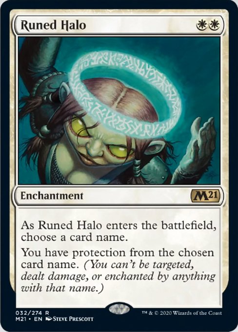 Runed Halo [Core Set 2021] | Tabernacle Games