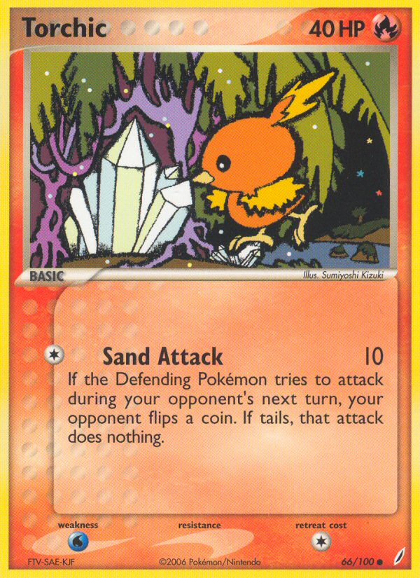 Torchic (66/100) [EX: Crystal Guardians] | Tabernacle Games