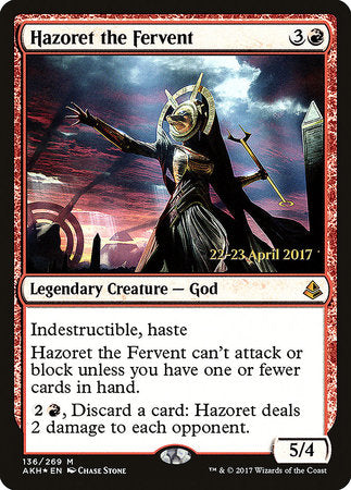 Hazoret the Fervent [Amonkhet Promos] | Tabernacle Games