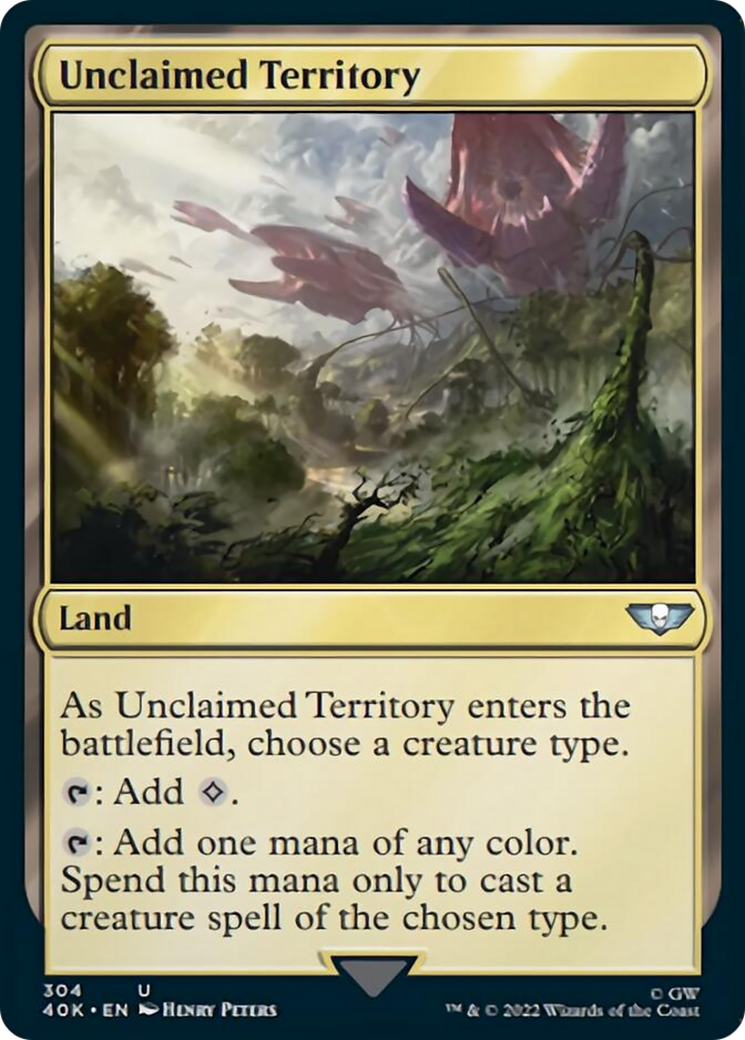 Unclaimed Territory [Universes Beyond: Warhammer 40,000] | Tabernacle Games
