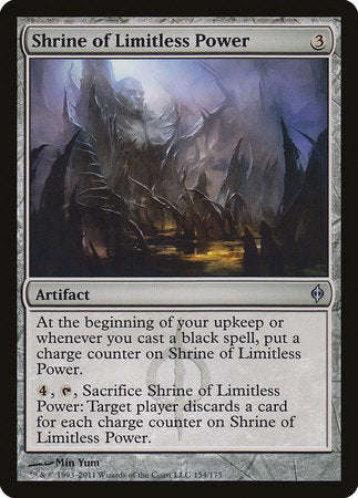 Shrine of Limitless Power [New Phyrexia] | Tabernacle Games