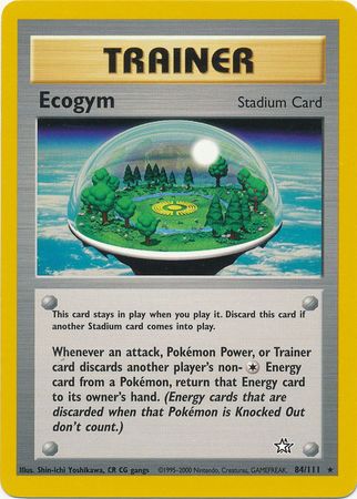 Ecogym (84/111) [Neo Genesis Unlimited] | Tabernacle Games