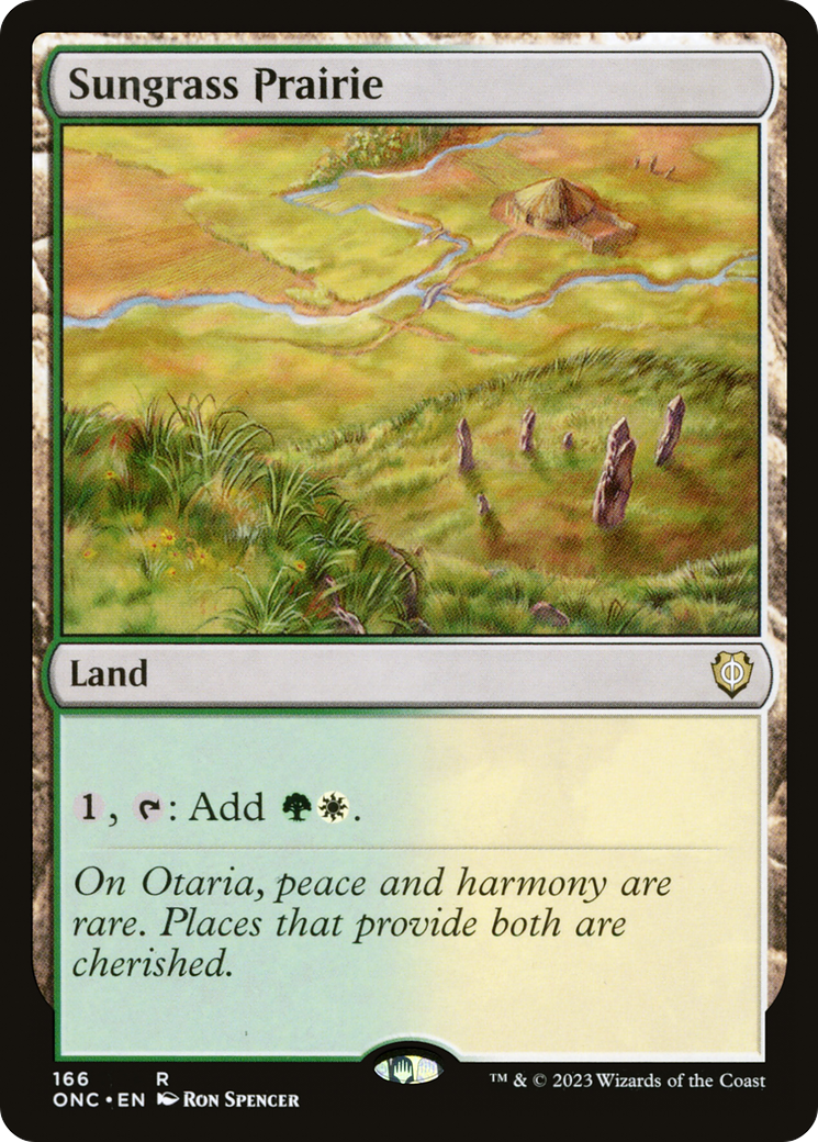 Sungrass Prairie [Phyrexia: All Will Be One Commander] | Tabernacle Games
