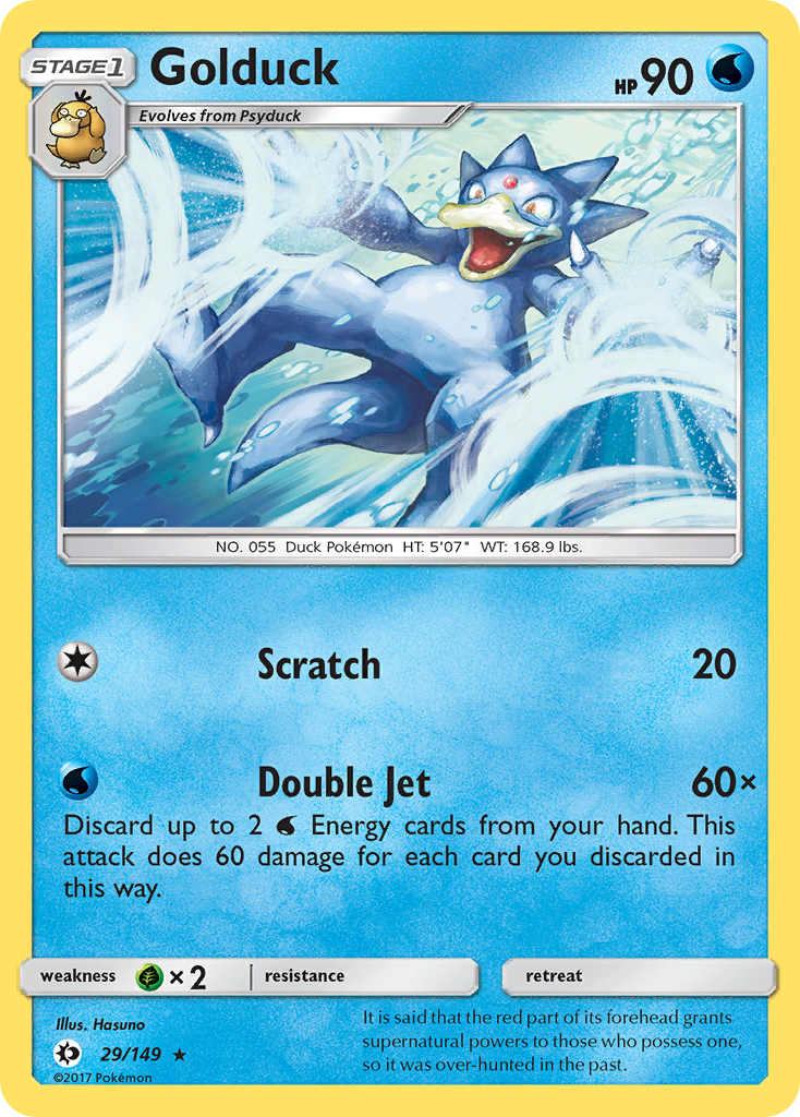 Golduck (29/149) [Sun & Moon: Base Set] | Tabernacle Games