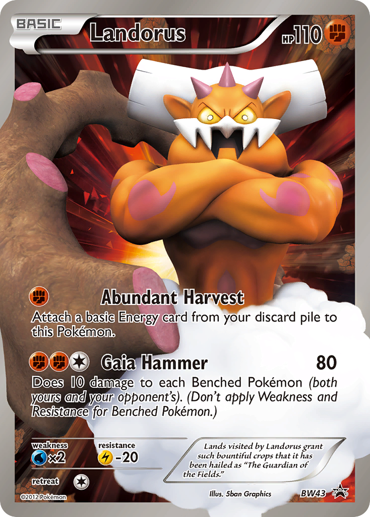 Landorus (BW43) [Black & White: Black Star Promos] | Tabernacle Games