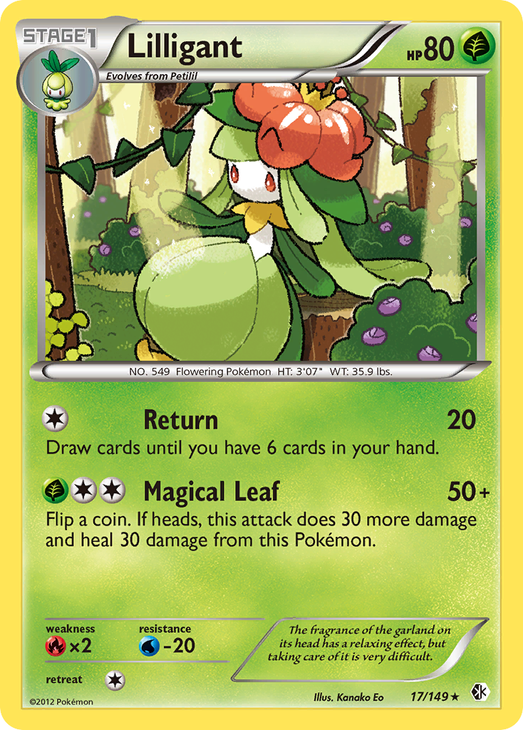 Lilligant (17/149) [Black & White: Boundaries Crossed] | Tabernacle Games