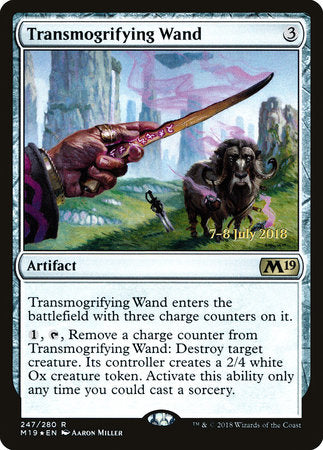 Transmogrifying Wand [Core Set 2019 Promos] | Tabernacle Games