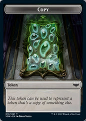 Spirit (002) // Copy Double-sided Token [Innistrad: Crimson Vow Tokens] | Tabernacle Games