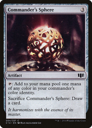 Commander's Sphere [Commander 2014] | Tabernacle Games