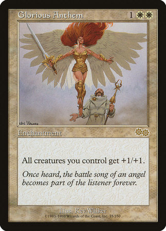 Glorious Anthem [Urza's Saga] | Tabernacle Games