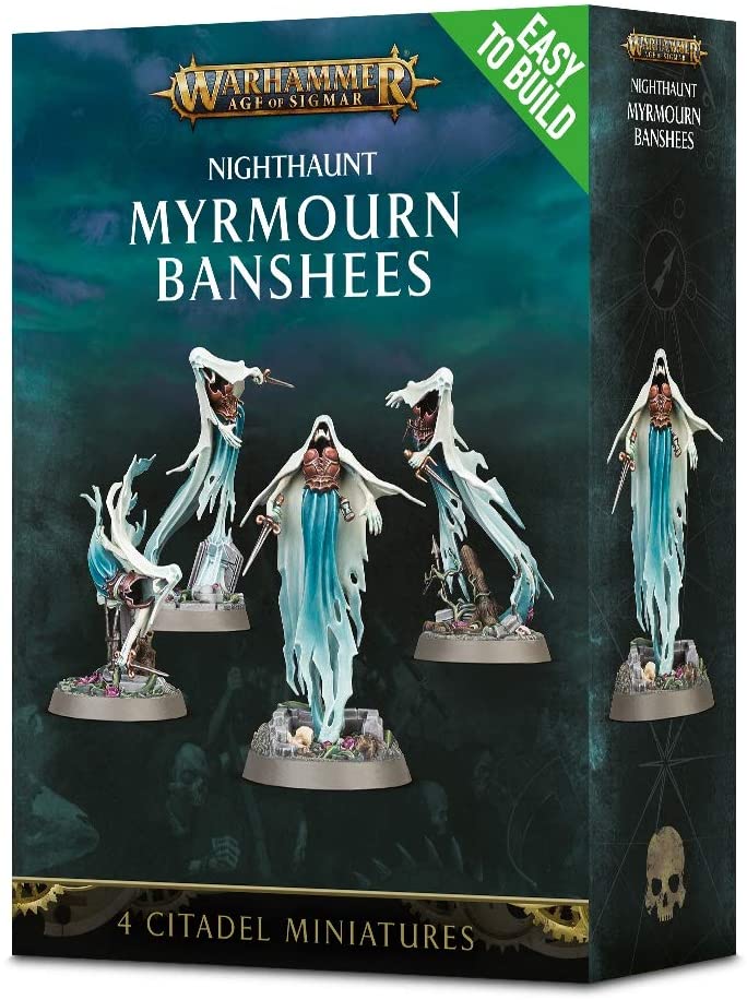 Nighthaunt Easy to Build Myrmourn Banshees | Tabernacle Games