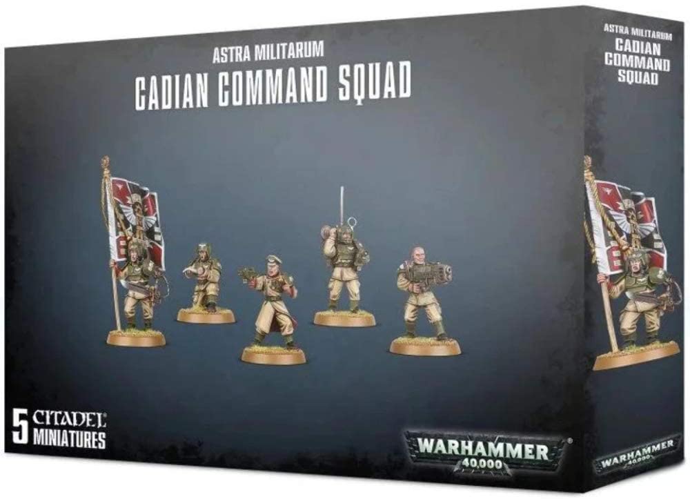 Astra Militarum Cadian Command Squad | Tabernacle Games