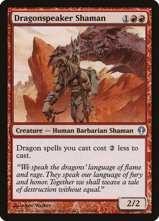 Dragonspeaker Shaman [Archenemy] | Tabernacle Games