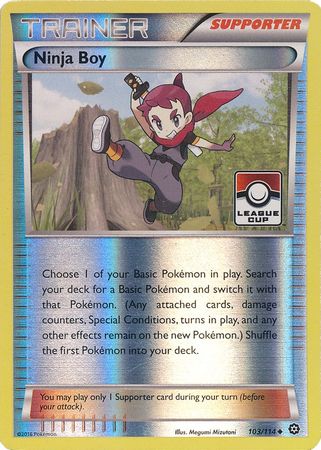 Ninja Boy (103/114) (League Promo) [XY: Steam Siege] | Tabernacle Games