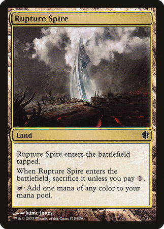 Rupture Spire [Commander 2013] | Tabernacle Games