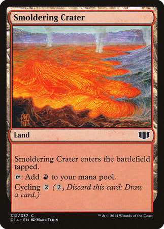 Smoldering Crater [Commander 2014] | Tabernacle Games