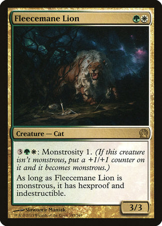 Fleecemane Lion [Theros] | Tabernacle Games
