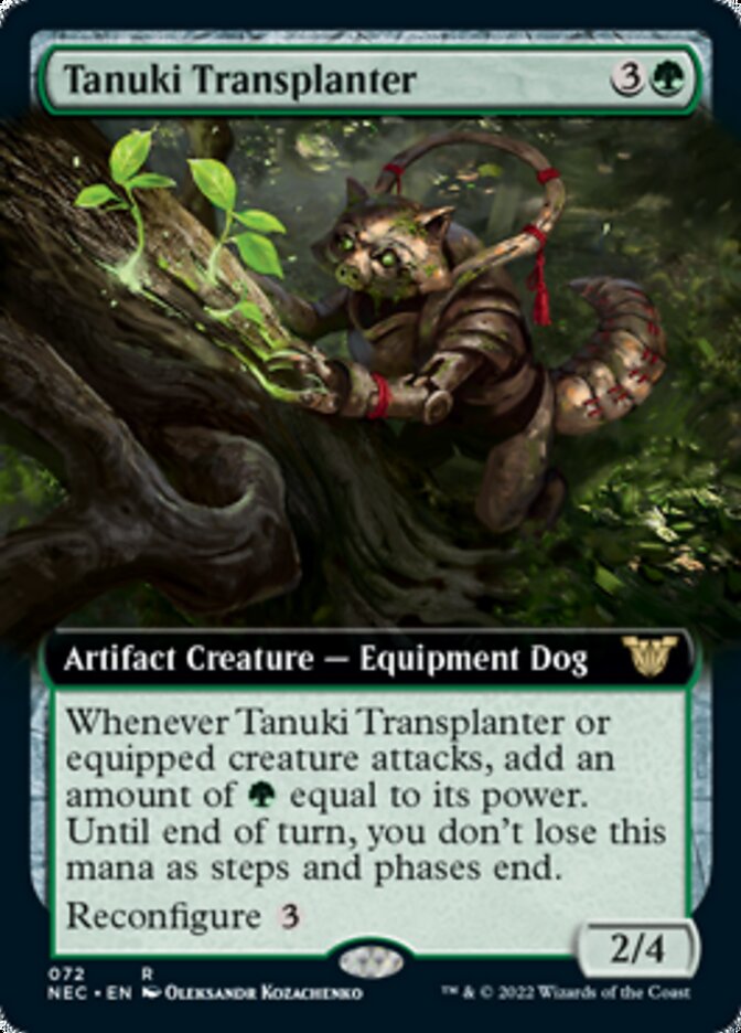 Tanuki Transplanter (Extended) [Kamigawa: Neon Dynasty Commander] | Tabernacle Games