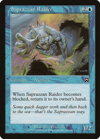 Saprazzan Raider [Mercadian Masques] | Tabernacle Games