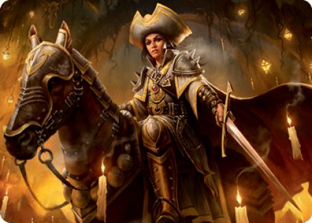 Seasoned Cathar Art Card [Innistrad: Midnight Hunt Art Series] | Tabernacle Games