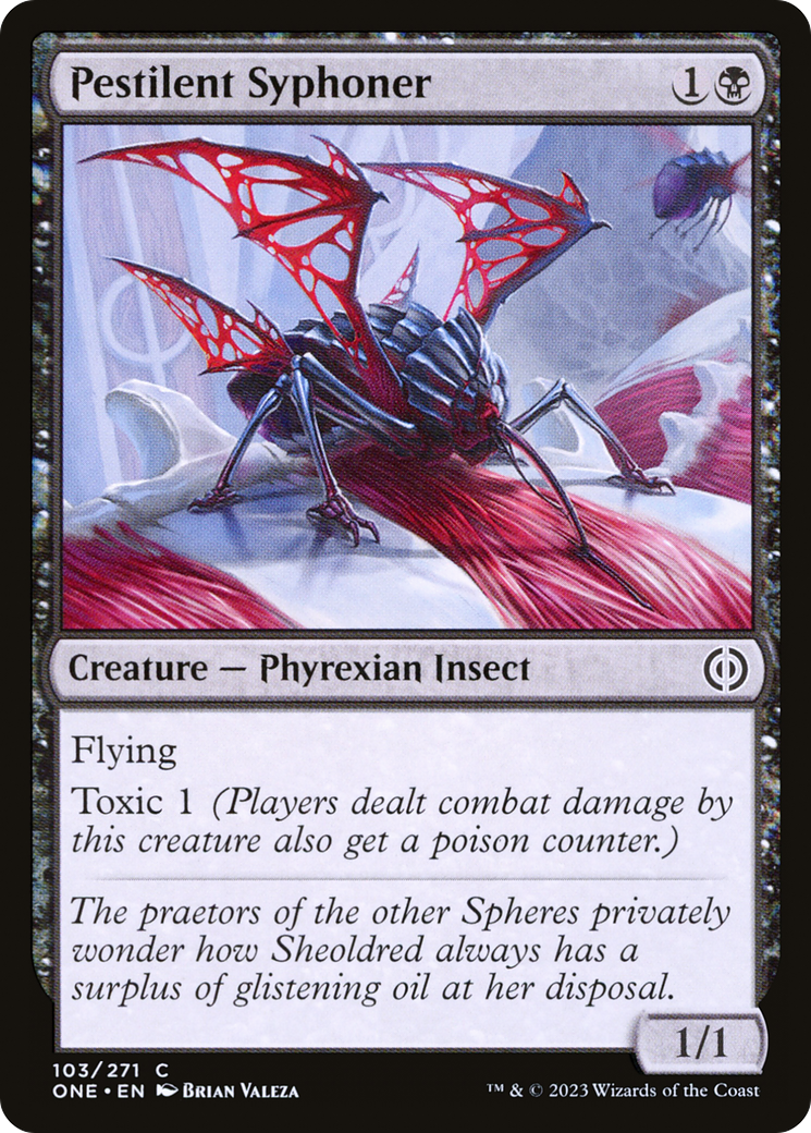 Pestilent Syphoner [Phyrexia: All Will Be One] | Tabernacle Games