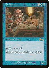 Archivist [Urza's Legacy] | Tabernacle Games