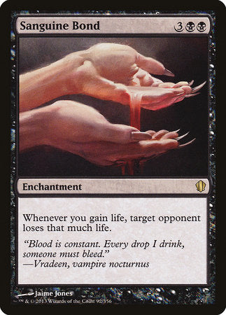 Sanguine Bond [Commander 2013] | Tabernacle Games