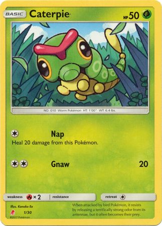 Caterpie (1/30) [Sun & Moon: Trainer Kit - Lycanroc] | Tabernacle Games