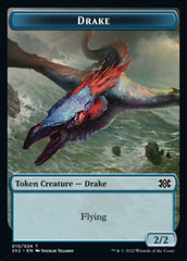 Drake // Angel Double-sided Token [Double Masters 2022 Tokens] | Tabernacle Games