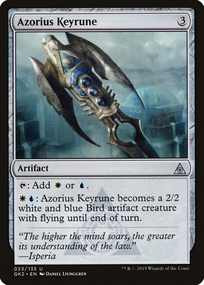 Azorius Keyrune [Ravnica Allegiance Guild Kit] | Tabernacle Games