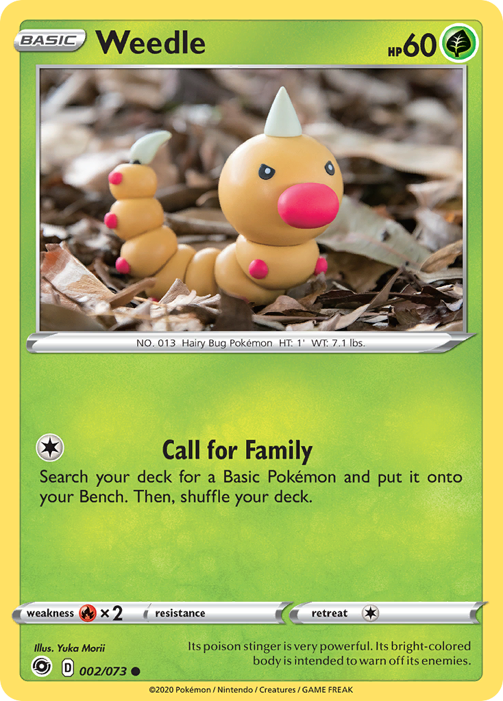 Weedle (002/073) [Sword & Shield: Champion's Path] | Tabernacle Games