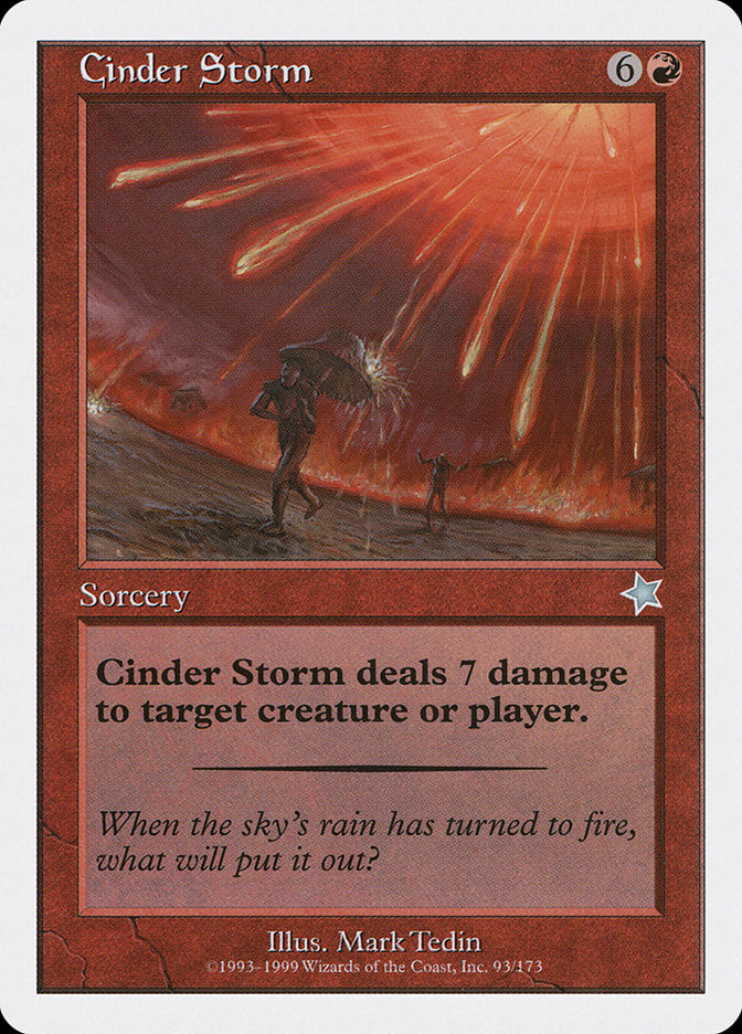 Cinder Storm [Starter 1999] | Tabernacle Games