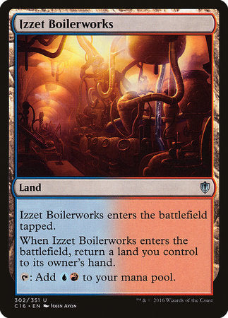 Izzet Boilerworks [Commander 2016] | Tabernacle Games