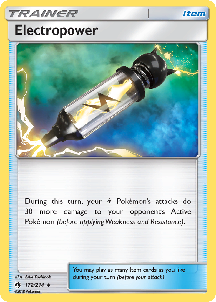 Electropower (172/214) [Sun & Moon: Lost Thunder] | Tabernacle Games